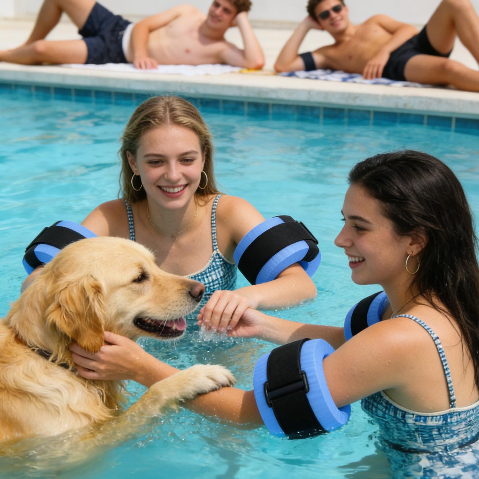 2pcs Foam Swimming Float Ring  - Aquatic Sports For Kids recension och pris