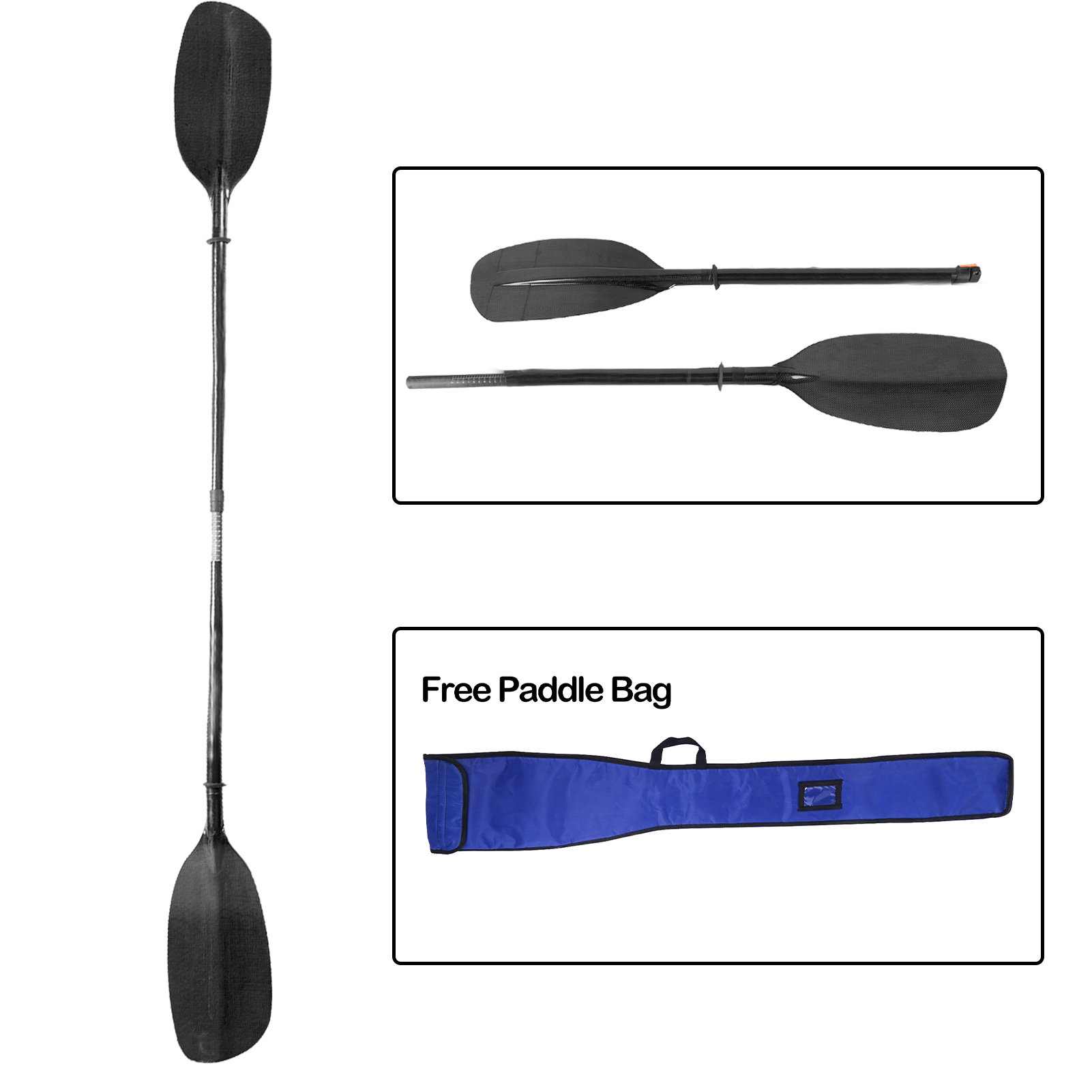 815g Carbon Whitewater Paddle  - Kayak Paddle Carbon recension och pris