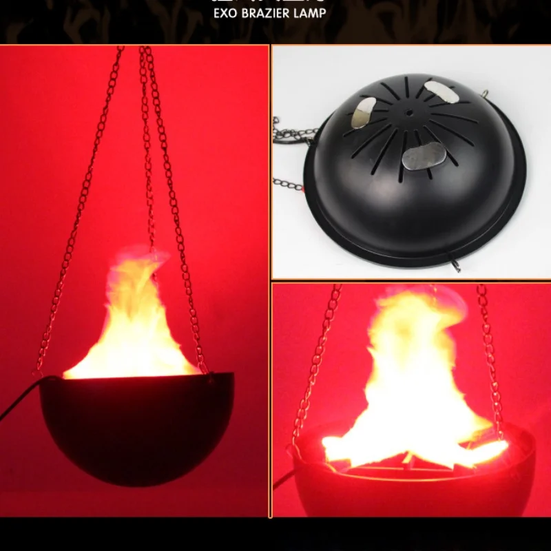 3D Fake Flame Lamp Simulation  - Head Racket Boom recension och pris